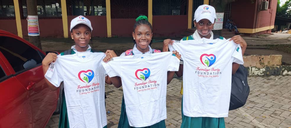 Supporting Girls’ Education: Funmilayo Charity Foundation Extends Impact to UNILAG International School