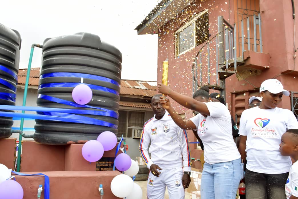 Clean Water Achieved: FCF Completes and Commissions Bariga Borehole Project